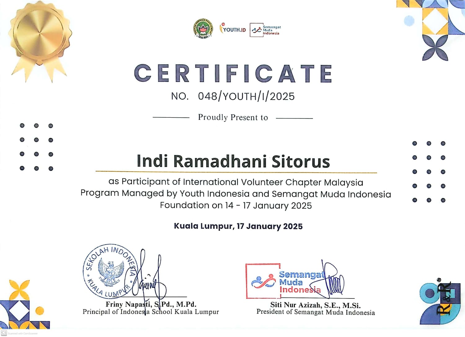 International Volunteer Chapter Malaysia